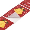 200Pcs Christmas Theme Paper Self-Adhesive Stickers DIY-M070-02U-3