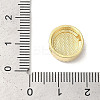 Brass Micro Pave Cubic Zirconia Beads KK-K385-003G-4
