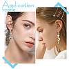22 Pairs 2 Colors Brass Earring Hooks DIY-CN0002-61-5