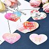 Coated Paper Thank You Greeting Card DIY-FS0007-76B-11