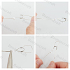 100Pcs Brass Wire Guardian KK-BBC0025-16C-P-5