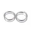 Tarnish Resistant 304 Stainless Steel Open Jump Rings STAS-P236-24P-3