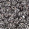 Printed Natural Wooden Beads WOOD-TA0001-57-5