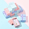 12Pcs 3 Colors Cardboard Paper Necklace Boxes CON-FS0001-18-7