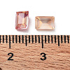 Electroplate K9 Glass Rhinestone Cabochons RGLA-M016-G03-AM-4