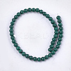 Natural Malachite Beads Strands G-S333-4mm-028-2