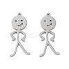 Non-Tarnish 304 Stainless Steel Pendants LS-STAS-C003-06P-2