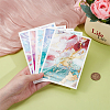 5Pcs 5 Styles Ceramics Clay Water Transfer Paper DIY-ME0001-99B-3