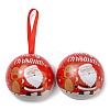 Tinplate Round Ball Candy Storage Favor Boxes CON-Q041-01A-2