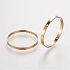 Brass Bead Frames KK-F696-24.5mm-G-1