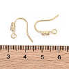 Brass Micro Pave Clear Cubic Zirconia Earring Hooks LS-KK-Z084-10G-3