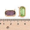 Brass Connector Charms KK-R100-01KCG-3