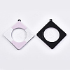 Cellulose Acetate(Resin) Big Pendants KY-S157-06B-1