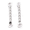 Tarnish Resistant 201 Stainless Steel Links Connectors STAS-B011-02B-P-1
