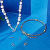 4 Sets 2 Style Sterling Silver Toggle Clasps STER-PH0003-87-2