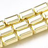 Electroplate Non-magnetic Synthetic Hematite Beads Strands G-T061-183G-1
