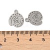 304 Stainless Steel Charms STAS-J042-18P-3
