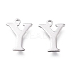 Tarnish Resistant 304 Stainless Steel Charms STAS-H112-Y-P-1
