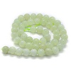 Natural New Jade Beads Strands G-G763-04-6mm-2