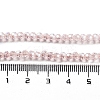 Electroplate Transparent Glass Beads Strands EGLA-A035-T3mm-A20-4