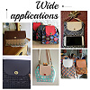   5Pcs 5 Colors Imitation Leather Bag Cover FIND-PH0006-67-7