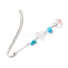 Tibetan Style Alloy Hook Bookmarks AJEW-JK00342-5