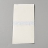 30 Sheets Plastic Shoe Protector Film AJEW-WH20020-288-1