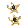 304 Stainless Steel Rhinestone Pendants STAS-H242-05G-05-1