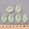 Transparent Frosted Acrylic Pendants MACR-S371-03A-728-4