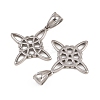 304 Stainless Steel Pendants STAS-B167-20A-P-2