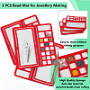 Felt Bead Design Board DIY-WH0419-98B-02-4