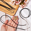 30Pcs Trendy Braided Imitation Leather Necklace Making NJEW-SC0001-31-3