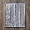 Rectangle DIY Bookmark Silicone Molds X1-DIY-G113-01B-3
