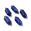 Natural & Synthetic Mixed Gemstone Double Terminal Pointed Pendants G-C007-02A-4