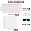1Pc Portable PU Leather Eyeglass Cases AJEW-CN0005-21A-2