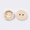 Wooden Buttons BUTT-K007-11B-3