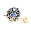 Gothic Enamel Pins JEWB-L027-09G-01-3