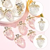 10Pcs Transparent Acrylic Pendants MACR-FS0002-08A-2