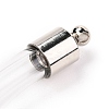 Transparent Glass Bottle Pendant LS-GGLA-B001-04P-3