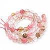 Tigerskin Glass Beads Strands G-Q462-118-12mm-2