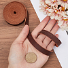 2M Flat AB Grade Cowhide Leather Cord AJEW-WH0479-73G-01-3