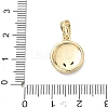 Brass Enamel Pendants KK-CBA3F25-10G-4