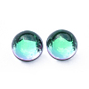 Transparent Glass Cabochons GLAA-L021-F-2