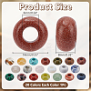 20Pcs 20 Styles Gemstone European Beads G-AR0006-24-2