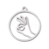 304 Stainless Steel Pendants STAS-Z131-01D-P-1