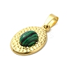 Natural Malachite Pendants LS-STAS-C094-01G-04-2