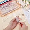 12pcs 2 Styles Plastic/Acrylic Magnifier AJEW-AR0001-96-3