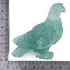 Natural Fluorite Carved Eagle Figurines Statues for Home Office Desktop Feng Shui Ornament G-Q172-10B-3