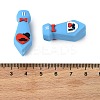 Father's Day Silicone Beads SIL-D014-03E-3