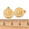 Ion Plating(IP) 304 Stainless Steel Pendants STAS-N103-131G-3
